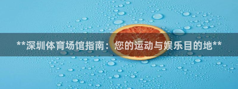 意昂3新能源：**深圳体育场馆指南：您的运动与娱乐目