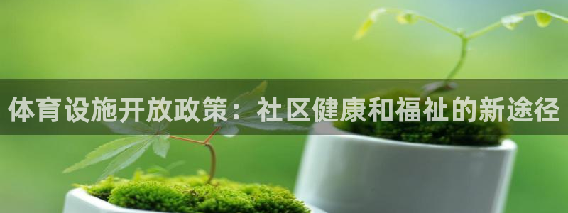 意昂体育3平台APP：体育设施开放政策：社区健康和福