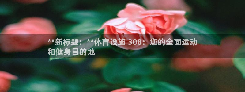 意昂3集团logo：**新标题：**体育设施 308