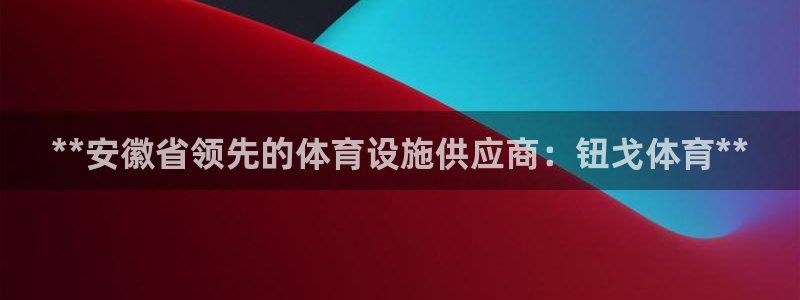 意昂3神州：**安徽省领先的体育设施供应商：钮戈体育