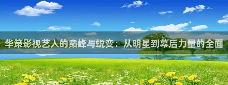 天狼影院2023电视剧免费观看：华策影视艺人的巅峰与蜕变：从明星到幕后力量的全面